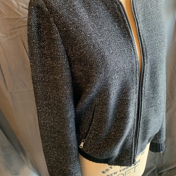 LOFT Knit Bomber Jacket - Picture 2 of 3